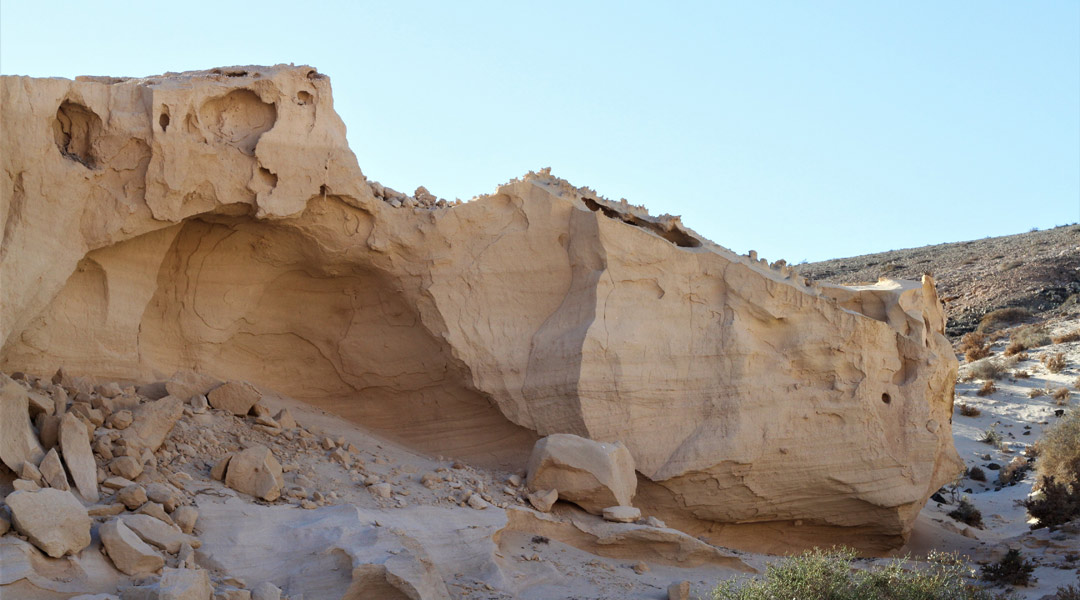 DinosauriervSand Figur im Barranco