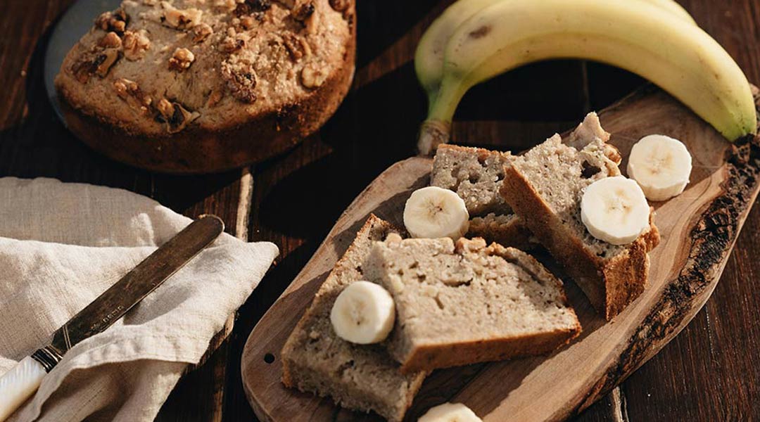 Bananen-Walnuss-Brot